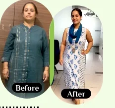 Praneet before and after