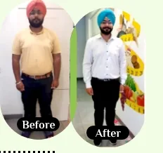 Sanamjeet Bhalla before and after